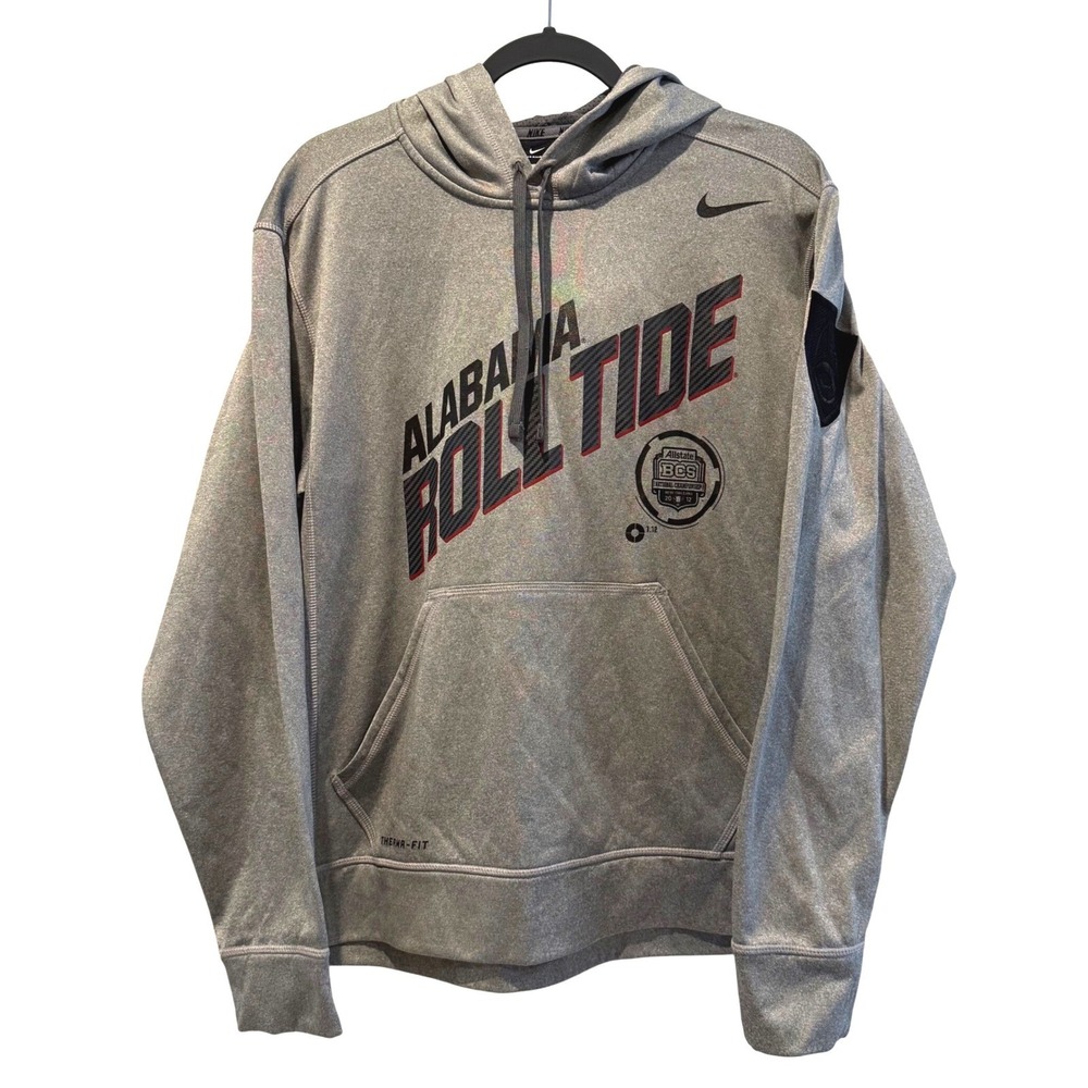 Nike Therma Fit Alabama‎ Roll Tide BCS National Championship Hoodie Men's M